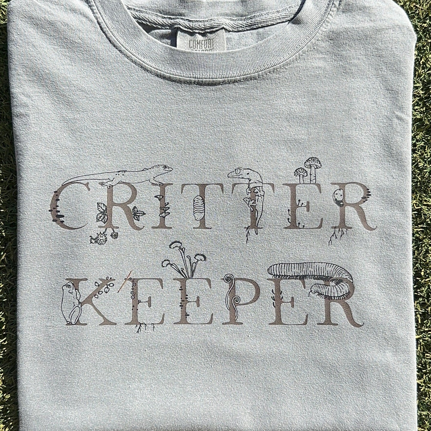 CK Nature Key - Grey Tee