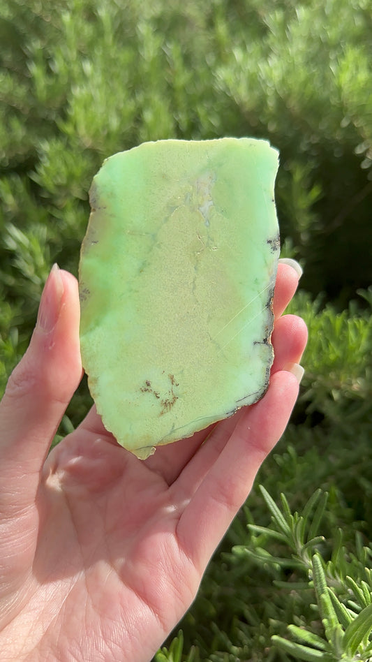 Chrysoprase Slab