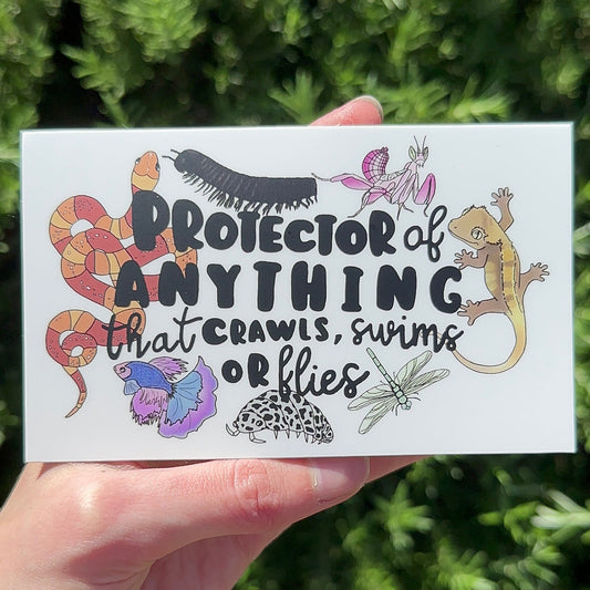 Protector of Anything - Sticker